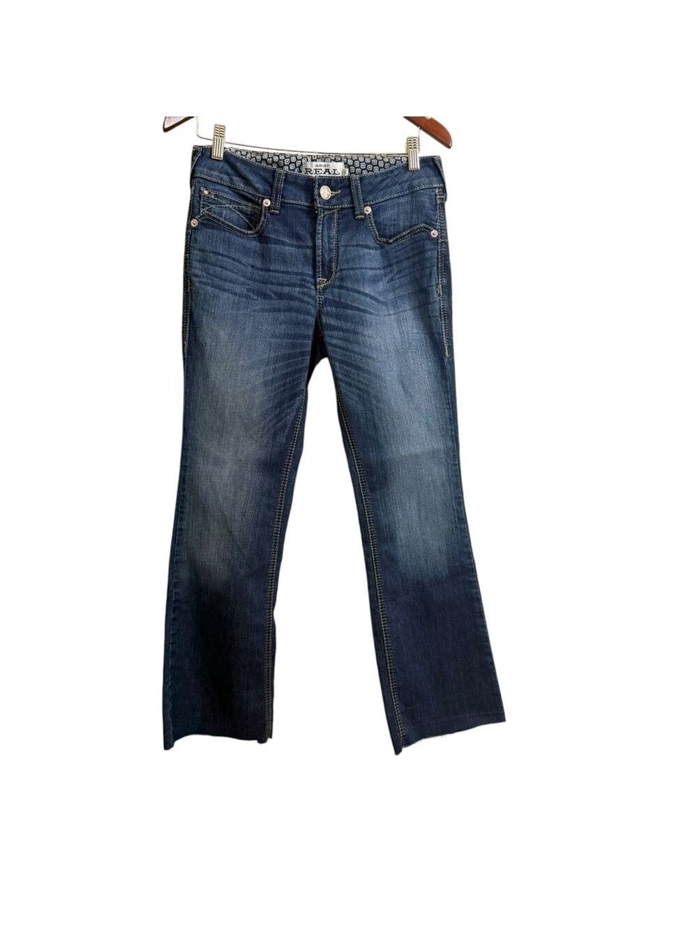 Women's Ariat Real Jeans, Blue,‎ Size 29s